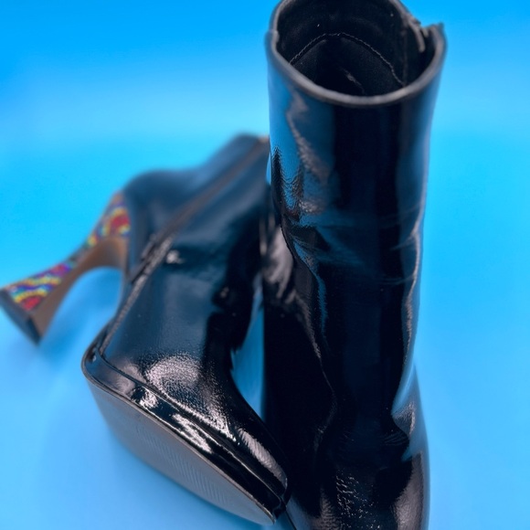 Betsy Johnson Dress Boot with Rhinestone Heels Size 9 - Picture 3 of 13